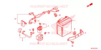 BATTERIE pour Honda NX4 FALCON 400 Fi de 2015