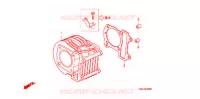 CYLINDRE pour Honda SCR 110 de 2014