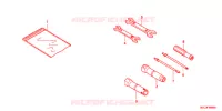 OUTIL pour Honda SCR 110 de 2014