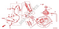 RESERVOIR A CARBURANT (SCR110C,D,E) pour Honda SCR 110 de 2014
