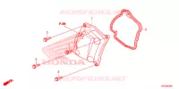 COUVRE CULASSE pour Honda SH 125 ABS DS TOP CASE de 2016