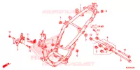 CADRE pour Honda SH 125 ABS SPORTY SPECIAL 3ED de 2016