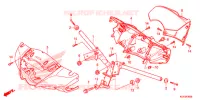 GUIDON   CARENAGE pour Honda SH 125 ABS SPORTY SPECIAL 3ED de 2016