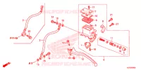 MAITRE CYLINDRE DE FREIN ARRIERE pour Honda SH 125 ABS SPORTY SPECIAL 3ED de 2016