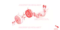 ROTOR   STATOR pour Honda SH 125 ABS SPORTY SPECIAL 3ED de 2016