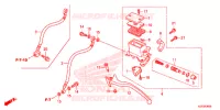 MAITRE CYLINDRE DE FREIN ARRIERE pour Honda SH 125 ABS SPORTY SPECIAL 5ED de 2016