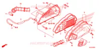 FILTRE A AIR pour Honda SH 125 D de 2016