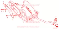 SILENCIEUX D'ECHAPPEMENT pour Honda SH 125 D de 2016