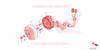 ROTOR   STATOR pour Honda SH 125 DS SPECIAL 3ED de 2016