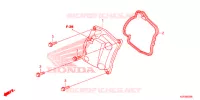 COUVRE CULASSE pour Honda SH 125 DS SPECIAL 4E de 2016