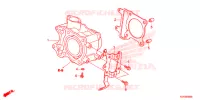 CYLINDRE pour Honda SH 125 DS SPECIAL 4E de 2016
