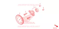 POMPE A HUILE pour Honda SH 125 DS SPECIAL 4E de 2016