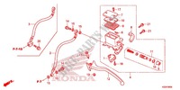 MAITRE CYLINDRE DE FREIN ARRIERE pour Honda SH 150 ABS D SPECIAL 3ED de 2016