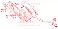 SILENCIEUX D'ECHAPPEMENT pour Honda SH 150 ABS D SPECIAL 4E de 2016