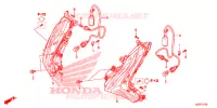 CLIGNOTANT AVANT pour Honda SH 150 ABS de 2016