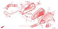 FILTRE A AIR pour Honda SH 150 ABS de 2016