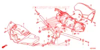 GUIDON   CARENAGE pour Honda SH 150 ABS STANDARD de 2016