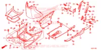 MARCHE PIEDS pour Honda SH 150 ABS STANDARD de 2016