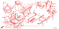 MARCHE PIEDS pour Honda SH 150 ABS SPORTY SPECIAL 5ED de 2016
