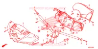 GUIDON   CARENAGE pour Honda SH 150 SPECIAL 4E de 2016