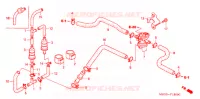 COMMANDE INJECTION D'AIR SOUPAPE pour Honda SHADOW VT 750 Kumamoto factory de 2007