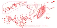 FEU ARRIERE pour Honda SHADOW VT 750 Kumamoto factory de 2007