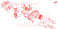 FILTRE A AIR pour Honda SHADOW VT 750 Kumamoto factory de 2007