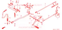 PEDALE pour Honda SHADOW VT 750 Hamamatsu factory de 2007