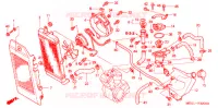 RADIATEUR pour Honda SHADOW VT 750 de 2007