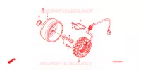 ALTERNATEUR pour Honda SHADOW VT 750 AERO Hamamatsu factory de 2007
