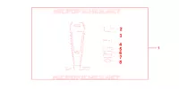 SANGLE CUIR VT125 pour Honda SHADOW VT 750 AERO ABS de 2009