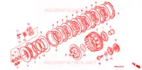 EMBRAYAGE pour Honda SHADOW VT 750 AERO ABS de 2009