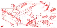 BRAS OSCILLANT pour Honda CRF 250 X de 2008