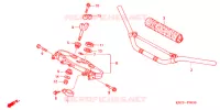GUIDON   TE DE FOURCHE pour Honda CRF 250 X de 2008