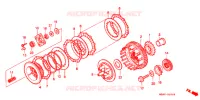 EMBRAYAGE pour Honda VT SHADOW 600 Hamamatsu factory de 1999