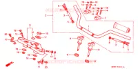 GUIDON   TE DE FOURCHE (2) pour Honda VT SHADOW 600 Hamamatsu factory de 1999
