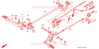 PEDALE pour Honda VT SHADOW 600 Hamamatsu factory de 1999