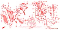 RADIATEUR pour Honda VT SHADOW 600 Hamamatsu factory de 1999