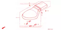 SELLE (1) pour Honda VT SHADOW 600 Hamamatsu factory de 1999