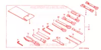 OUTIL pour Honda VT SHADOW 600 Kumamoto factory de 1999