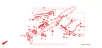 SILENCIEUX D'ECHAPPEMENT pour Honda VT SHADOW 600 Kumamoto factory de 1999