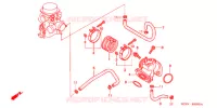 COLLECTEUR D'ADMISSION pour Honda VT SHADOW 600 Kumamoto factory de 1999