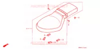 SELLE (1) pour Honda VT SHADOW 600 Kumamoto factory de 1999