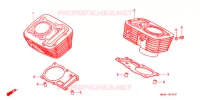 CYLINDRE pour Honda VT SHADOW 600 Kumamoto factory de 1999