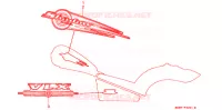 T (2) pour Honda VT SHADOW 600 Kumamoto factory de 1999
