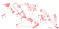 SILENCIEUX D'ECHAPPEMENT pour Honda CRF 250 X de 2007
