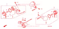 CLIGNOTANT (VT750C2/C2F/C2S) pour Honda SHADOW VT 750 SPIRIT S de 2010