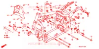 CADRE pour Honda SHADOW VT 750 GRAY de 2010