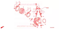 COLLECTEUR D'ADMISSION pour Honda SHADOW VT 750 GRAY de 2010