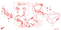 COUVERCLES LATERAUX pour Honda SHADOW VT 750 GRAY de 2010